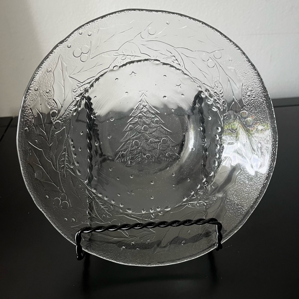 12 pcs Luminarc Holly Tree Clear Glass 6” All Purpose Bowls